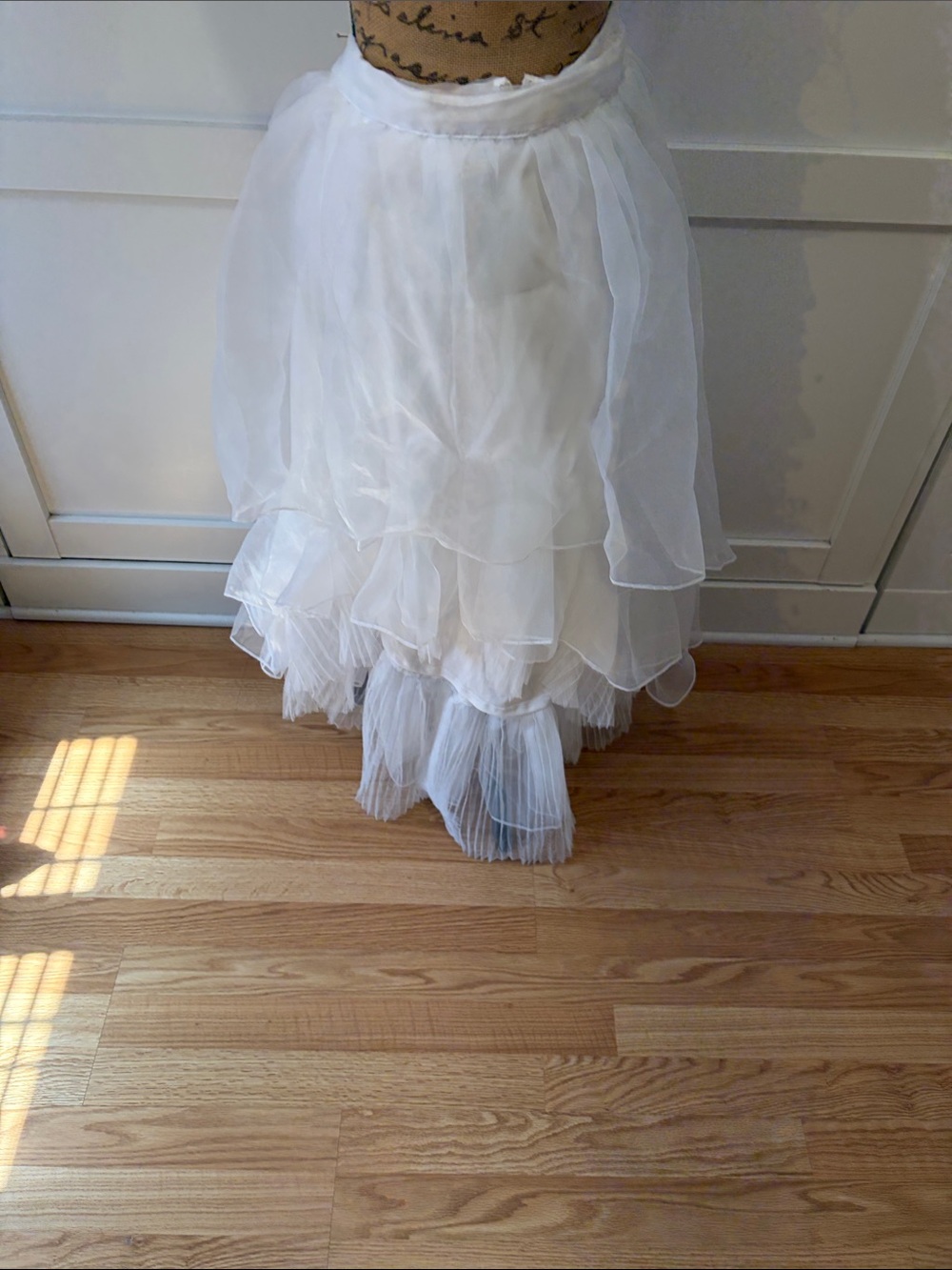 White women Layered Tulle Dress - Unbranded